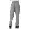 imageChef Works Mens Essential Baggy Chef PantsSmall Check