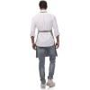 imageChef Works Unisex Butcher ApronGrey