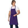 imageChef Works Unisex Butcher ApronPurple