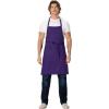 imageChef Works Unisex Butcher ApronPurple