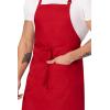 imageChef Works Unisex Butcher ApronRed