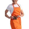 imageChef Works Unisex Butcher ApronTangerine