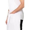 imageChef Works Unisex Butcher ApronWhite