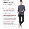 imageChef Works Womens Hartford Cool Vent Chef CoatBlue