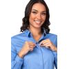imageChef Works Womens Premium Formal Dress ShirtFrench Blue