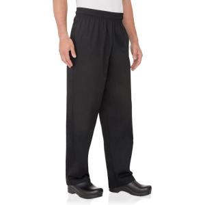 imageChef Works Mens Essential Baggy Chef PantsBlack