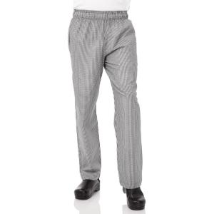 imageChef Works Mens Essential Baggy Chef PantsSmall Check