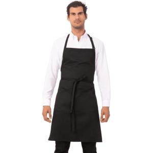 imageChef Works Unisex Butcher ApronBlack
