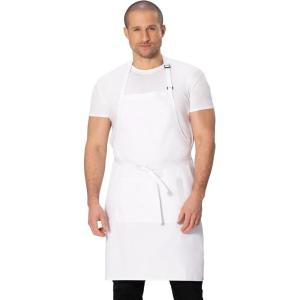 imageChef Works Unisex Butcher ApronWhite