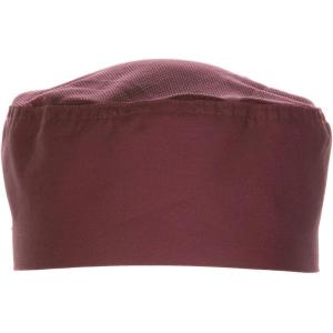 imageChef Works Unisex Cool Vent Chef BeanieMerlot