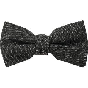 imageChef Works Unisex Crosshatch Bow TieBlack Black