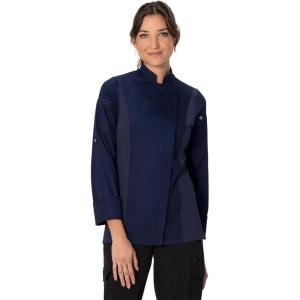 imageChef Works Womens Hartford Cool Vent Chef CoatNavy