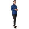 imageChef Works Womens Nepal Chef CoatOcean Blue