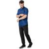 imageChef Works mens Arcadia Chef CoatOcean Blue