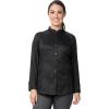 imageChef Works Womens Tulum Chef CoatBlack
