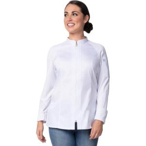 imageChef Works Womens Nepal Chef CoatWhite
