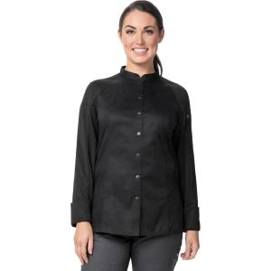 imageChef Works Womens Tulum Chef CoatBlack