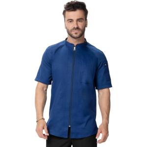 imageChef Works mens Arcadia Chef CoatOcean Blue