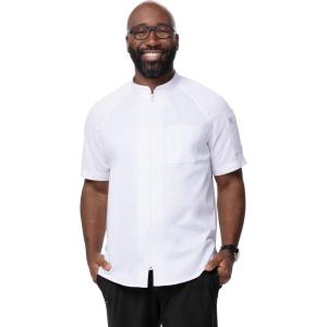 imageChef Works mens Arcadia Chef CoatWhite