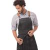 imageChef Works Unisex Berkeley Bib ApronBlack