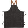 imageChef Works Unisex Berkeley Bib ApronBlack