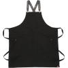 imageChef Works Unisex Berkeley Bib ApronJet Black