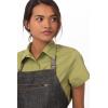 imageChef Works Unisex Manhattan Bib ApronBlack