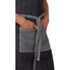 imageChef Works Unisex Manhattan Bib ApronIndigo Blue