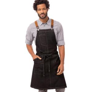 imageChef Works Unisex Berkeley Bib ApronBlack