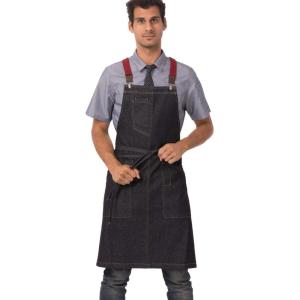 imageChef Works Unisex Berkeley Bib ApronIndigo Blue