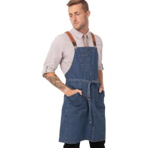imageChef Works Unisex Berkeley Bib ApronMedium Blue