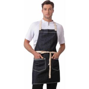 imageChef Works Unisex Ridgewood ApronIndigo Blue