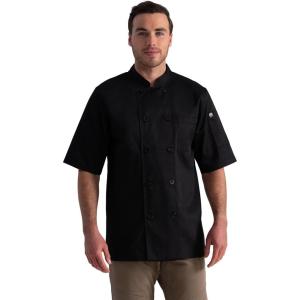 imageChef Works Unisex Volnay Chef CoatBlack  New
