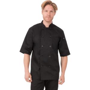 imageChef Works Unisex Volnay Chef CoatBlack