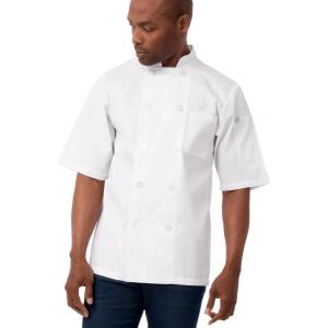 imageChef Works Unisex Volnay Chef CoatWhite