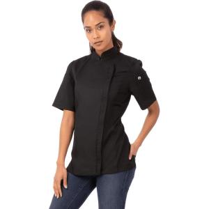 imageChef Works Womens Springfield Chef CoatBlack