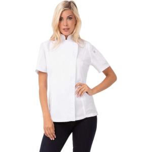 imageChef Works Womens Springfield Chef CoatWhite