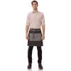 imageChef Works Bronx Bib Apron with Scoop NeckBlack