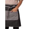 imageChef Works Bronx Bib Apron with Scoop NeckBlack