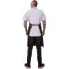 imageChef Works Bronx Bib Apron with Scoop NeckBlack