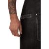 imageChef Works Bronx Bib Apron with Scoop NeckBlack