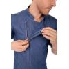 imageChef Works Mens Gramercy Denim Chef CoatIndigo Blue