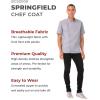 imageChef Works Mens Springfield Chef CoatGrey