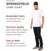imageChef Works Mens Springfield Chef CoatWhite