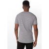 imageChef Works Mens Striped TShirtGrey
