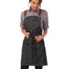 imageChef Works Unisex Berkeley Short Bib ApronIndigo Blue