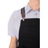 imageChef Works Unisex Berkeley Short Bib ApronJet Black