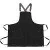 imageChef Works Unisex Berkeley Short Bib ApronJet Black