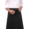 imageChef Works Unisex Bistro Chef ApronBlack