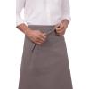imageChef Works Unisex Bistro Chef ApronSlate